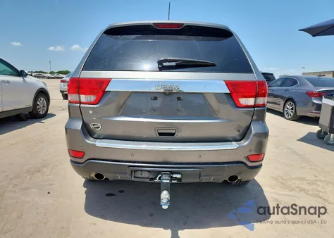 2012 Jeep Grand Cherokee Overland из США, поврежденный, VIN 1C4RJECT4CC190556